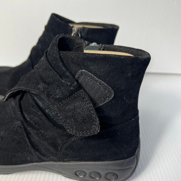 New Therafit Nadia Women Ankle Boot Bootie Black Comfort Cushion EU 38 US 7.5-8 - Picture 5 of 12